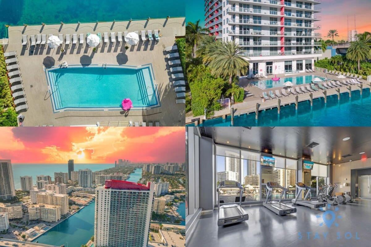 Tropical - Balcony - Resort, Pool - Gym * Hallandale Beach